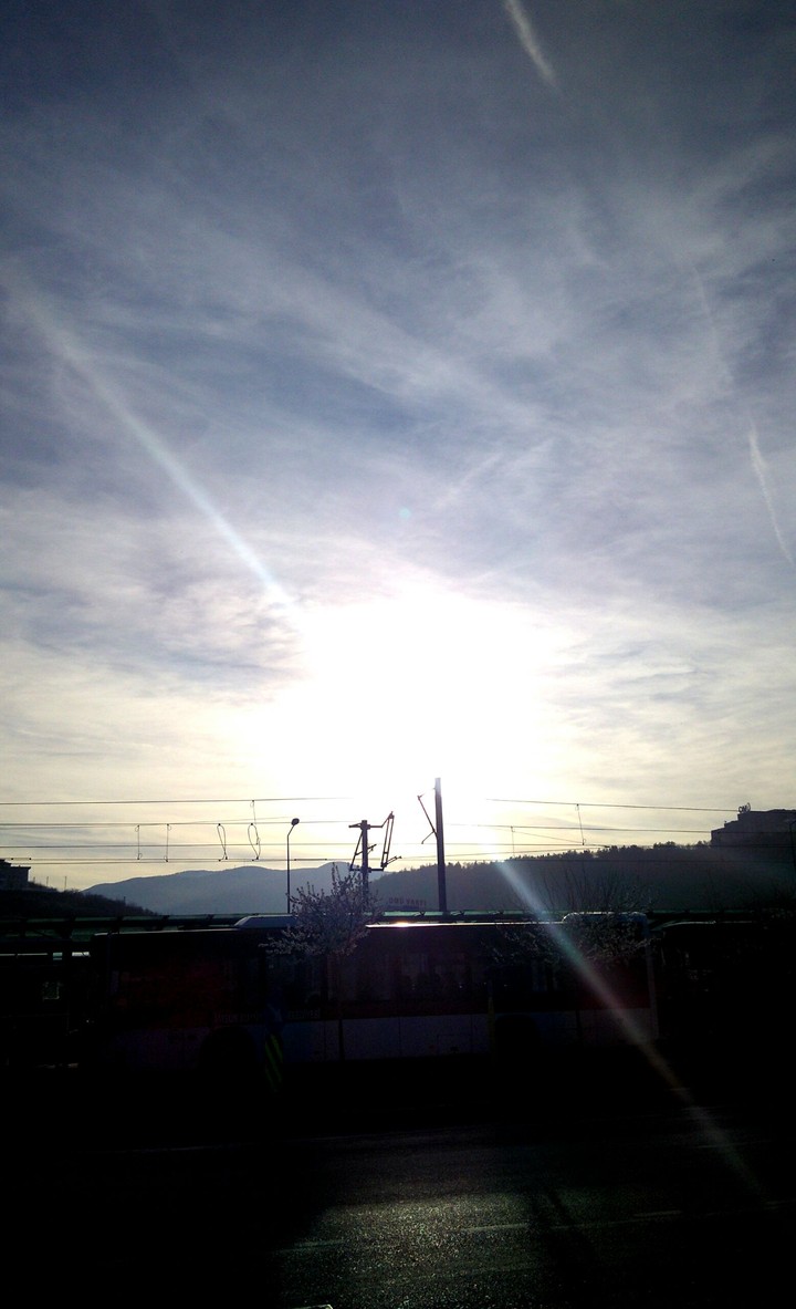 sun down