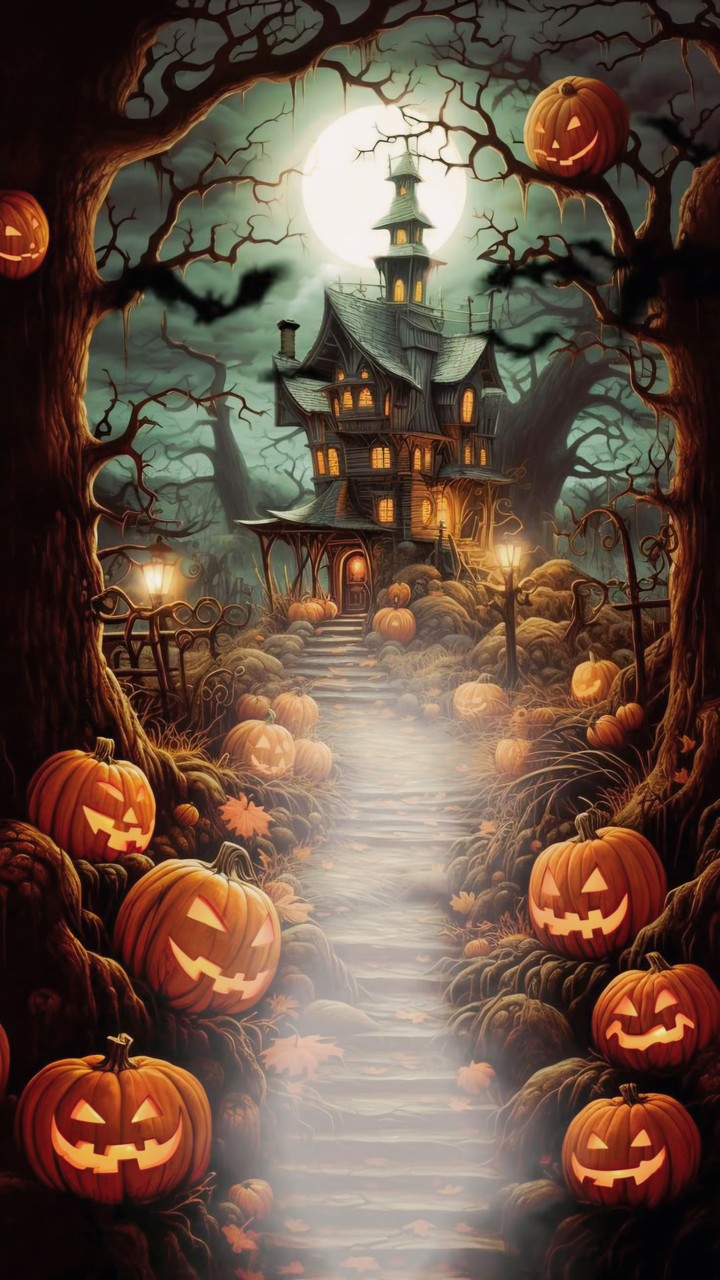 TOWARDS THE HAUNTED HOUSE