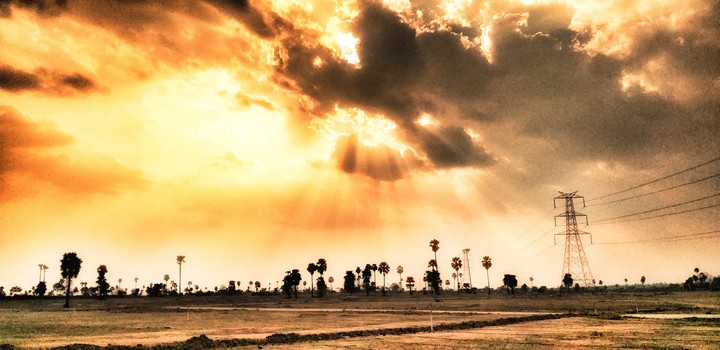 sun down!!