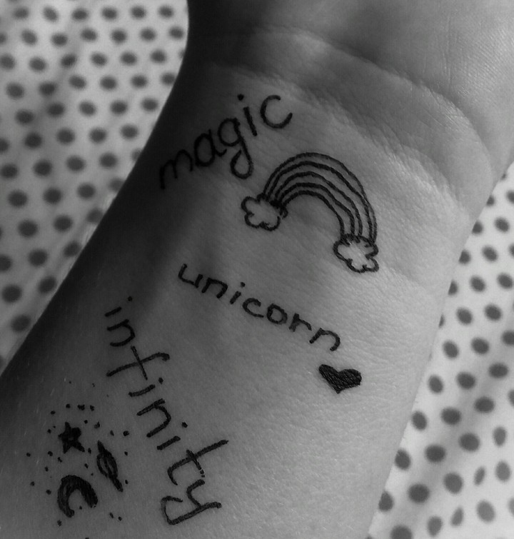 Girl's tattoo