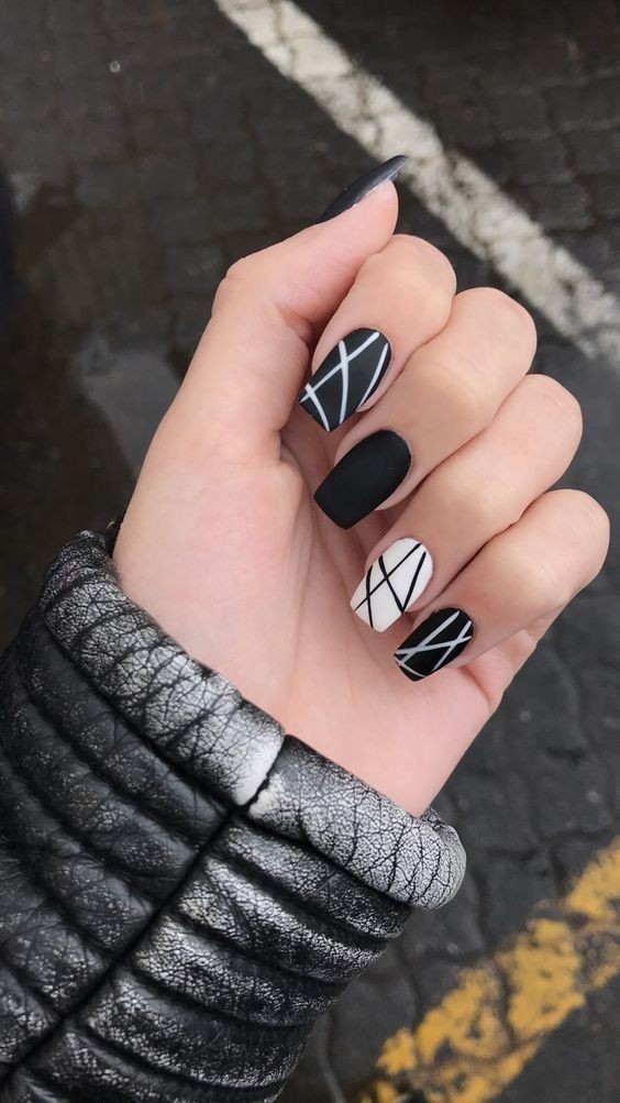 Black and white combo