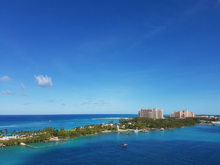 The view of Bahamas