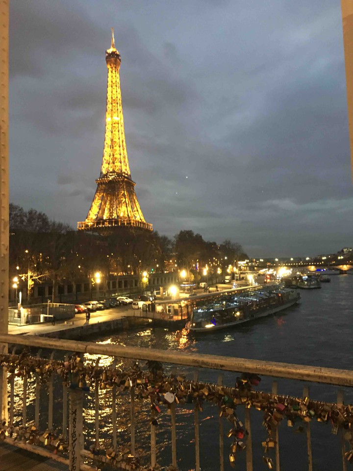 night in Paris