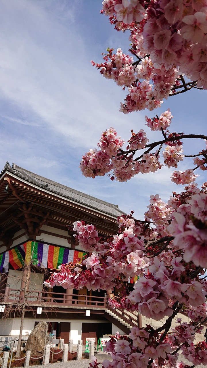 flower with temple