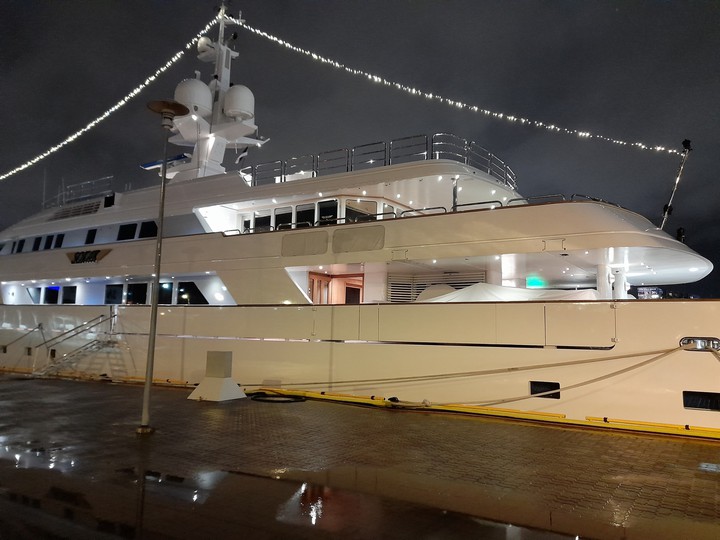 Sokar yacht in Tallinn waters