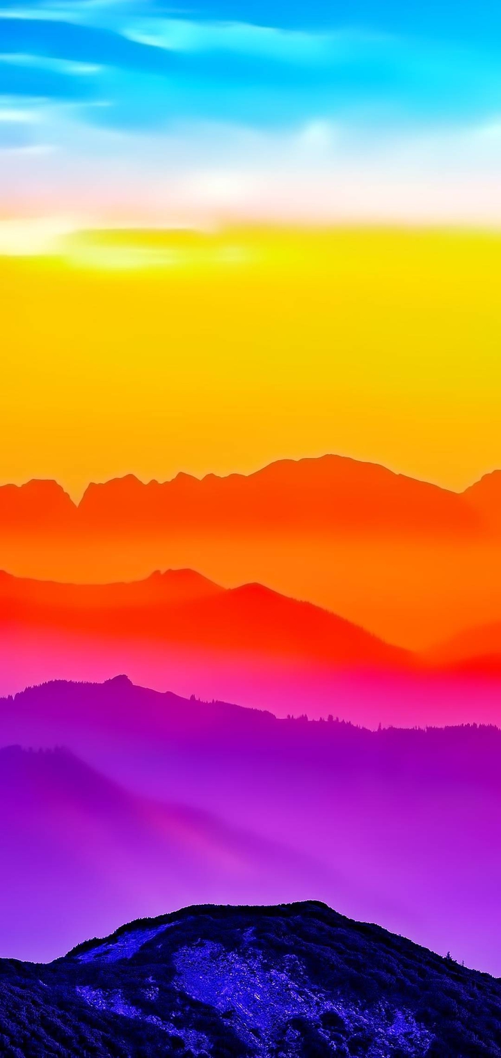 colourfull sky