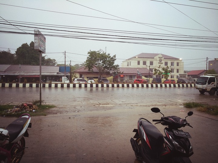 Hujan di sore hari