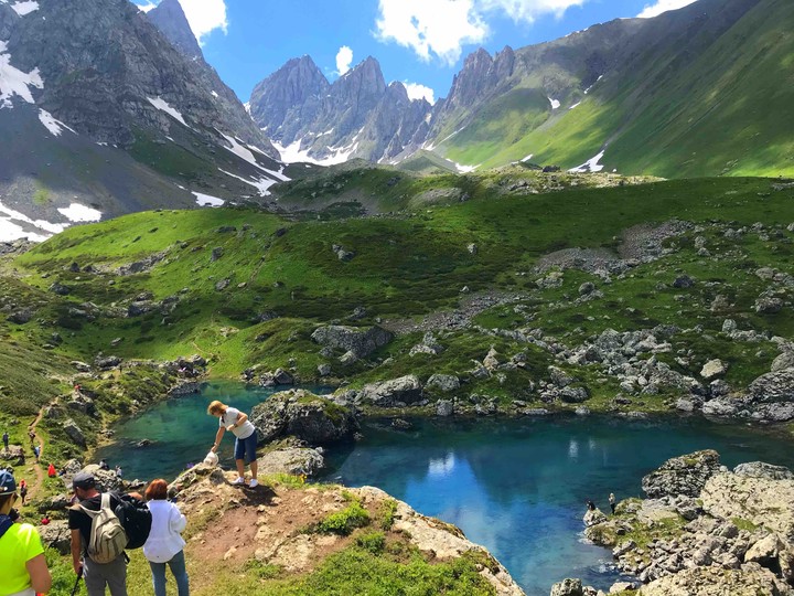 #SpendYourSummerInGeorgia #Xevsureti #BlueLake