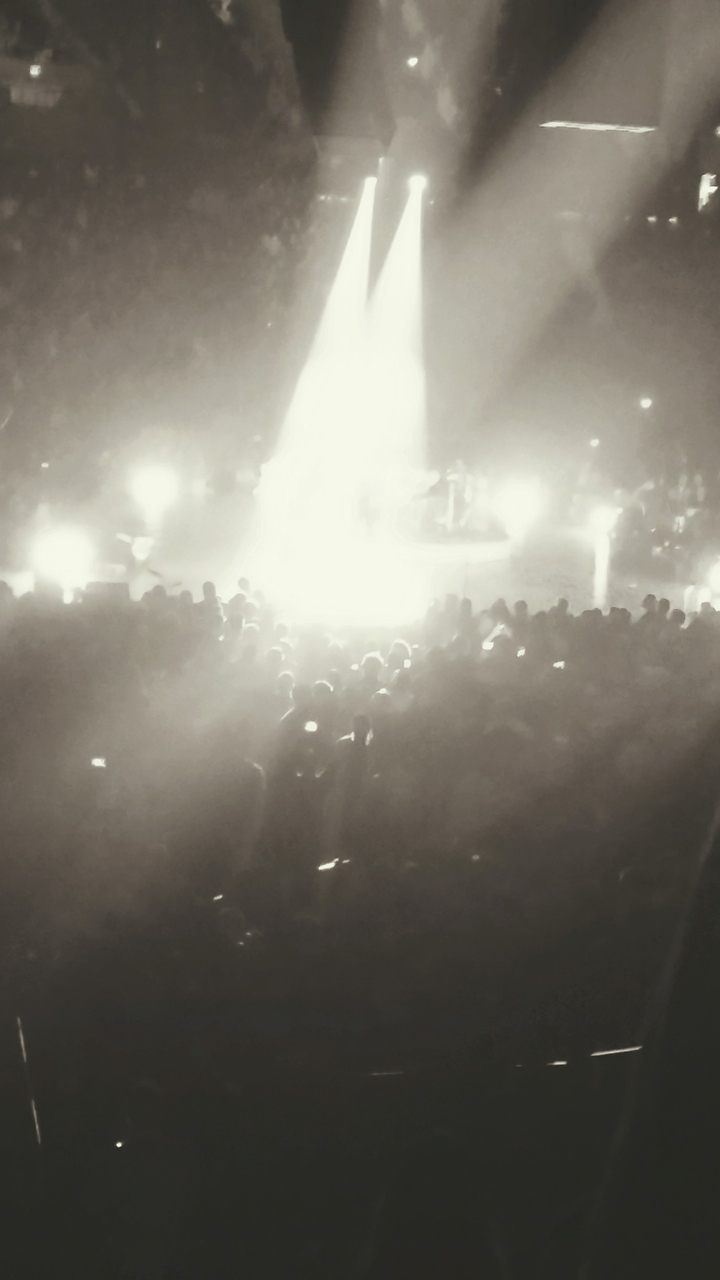 A light in the crowd