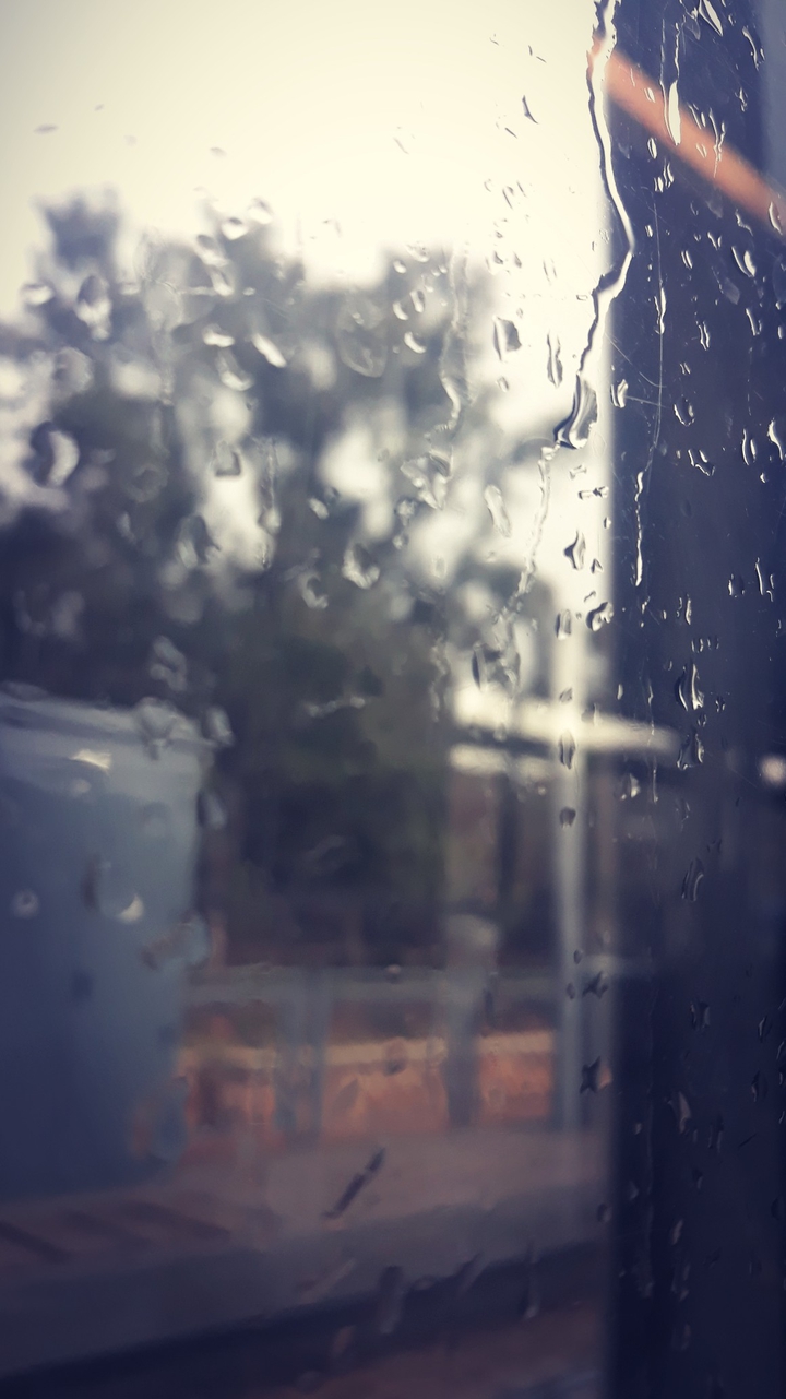 rain on the window