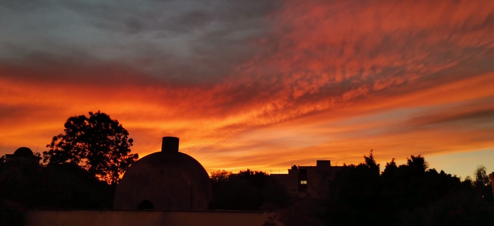 atardecer con amor