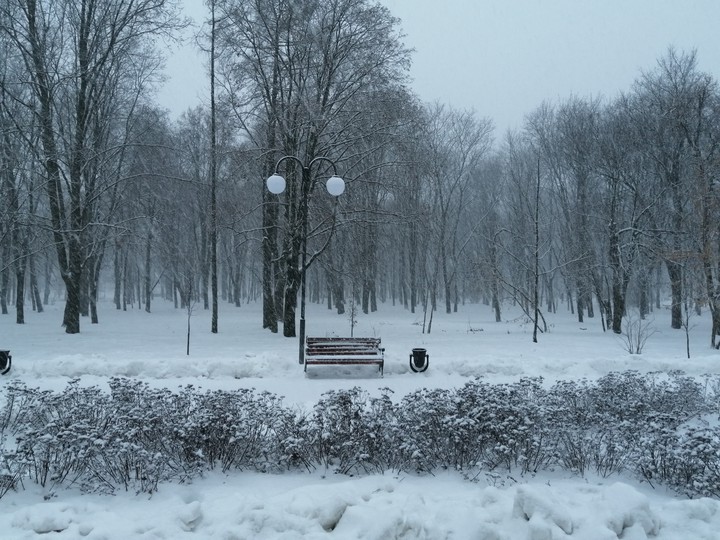 Зима в Люберцах