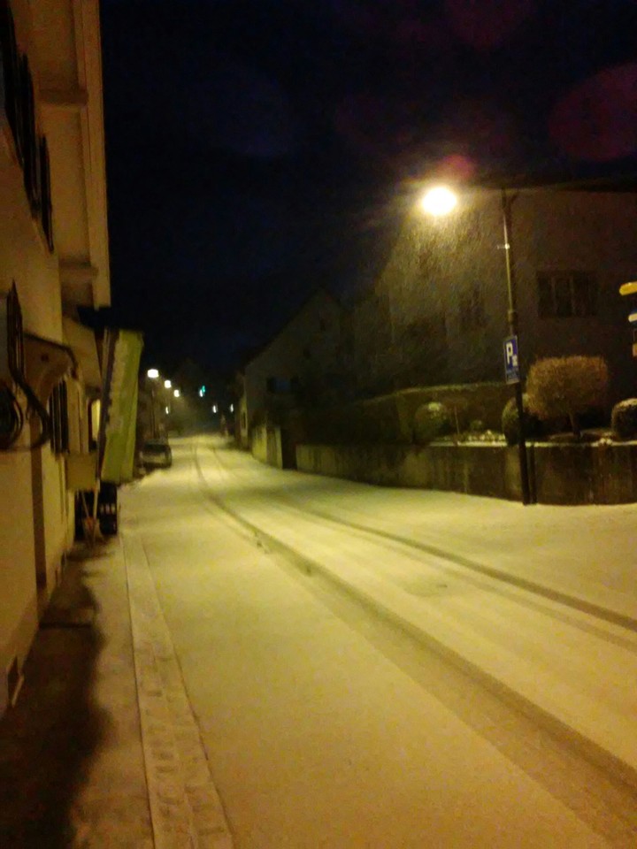 the world is covered in white