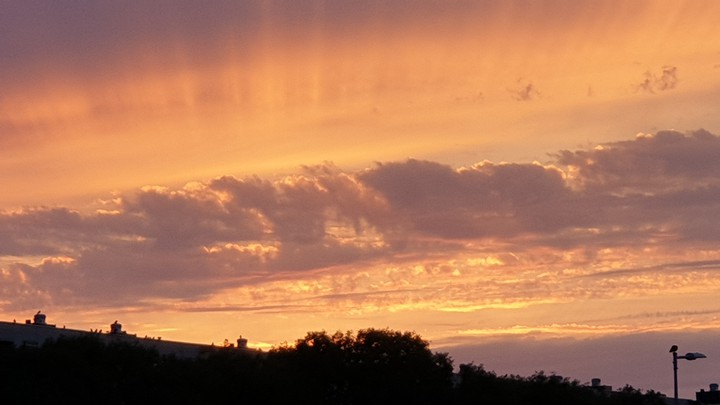 sky after