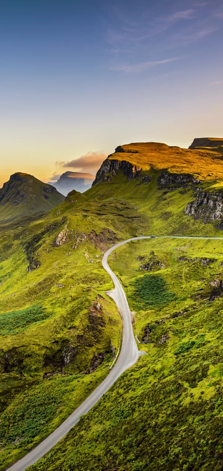 Precipitous road