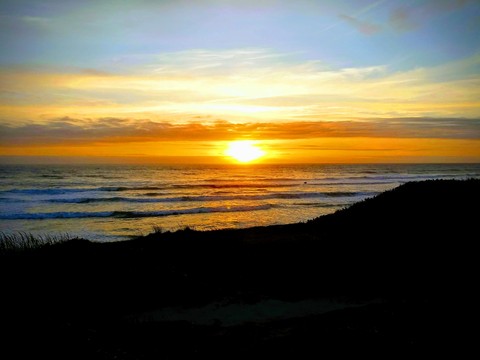 sunset beach