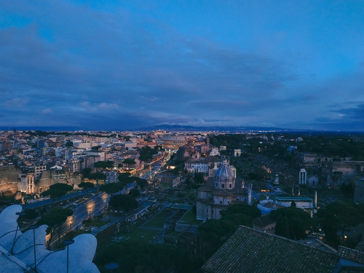 italy evening city