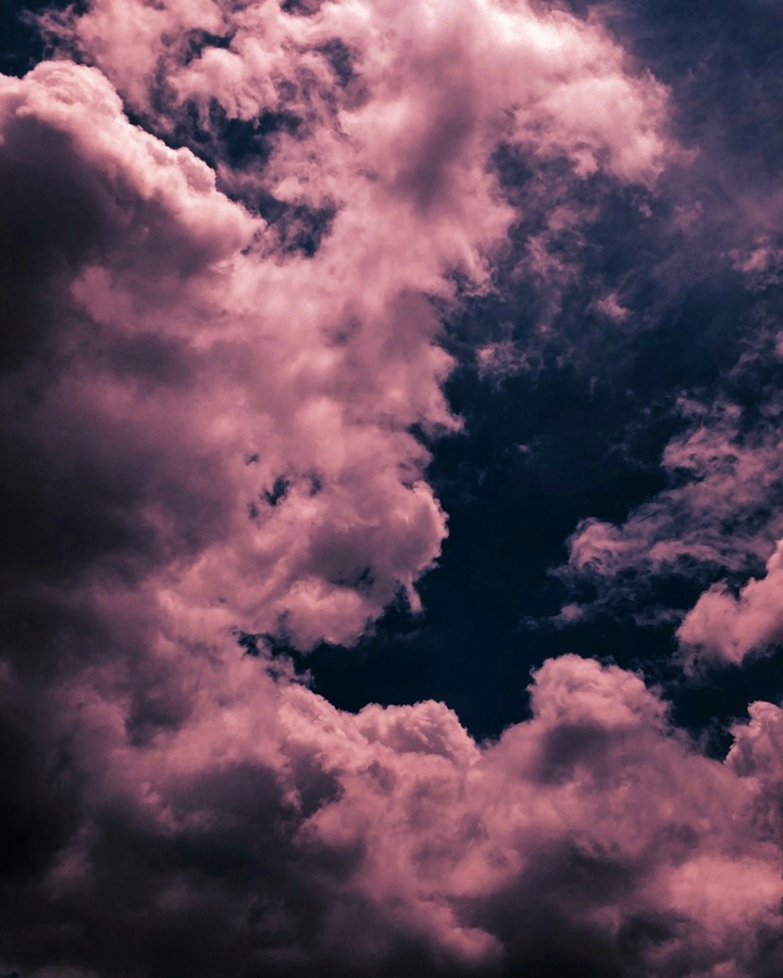cotton candy clouds
