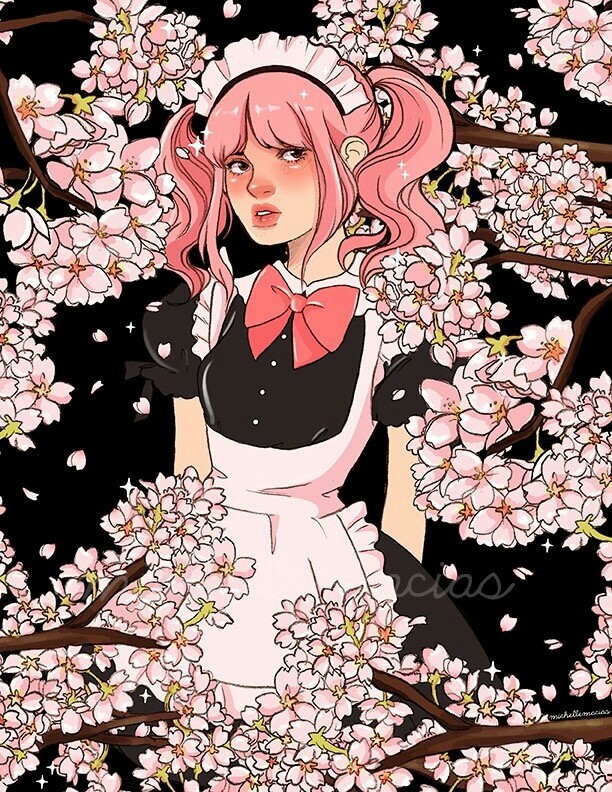 cherry blossom girl