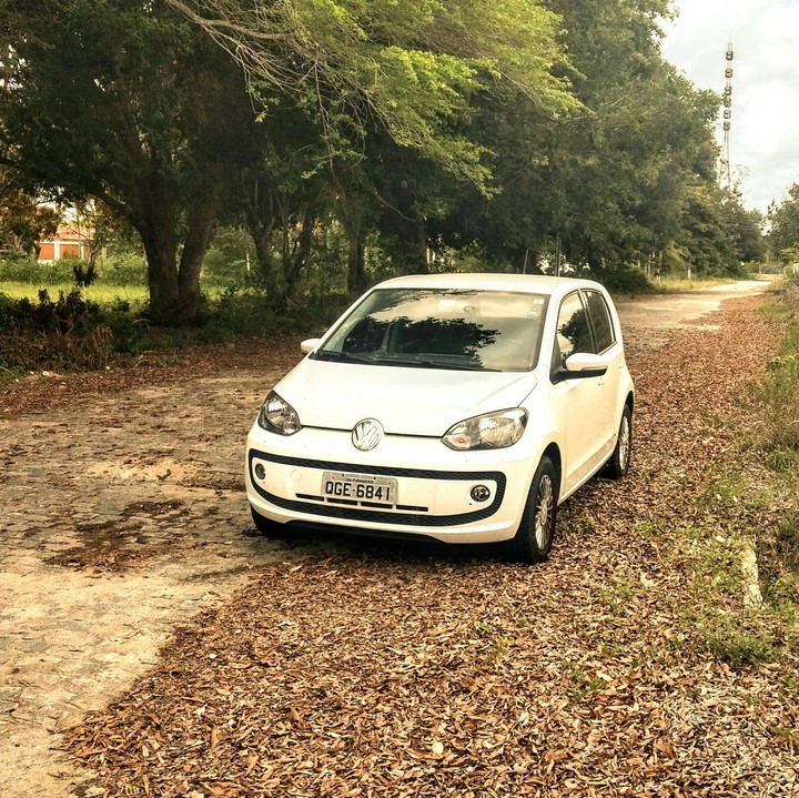 VW Up! no outono brasileiro.