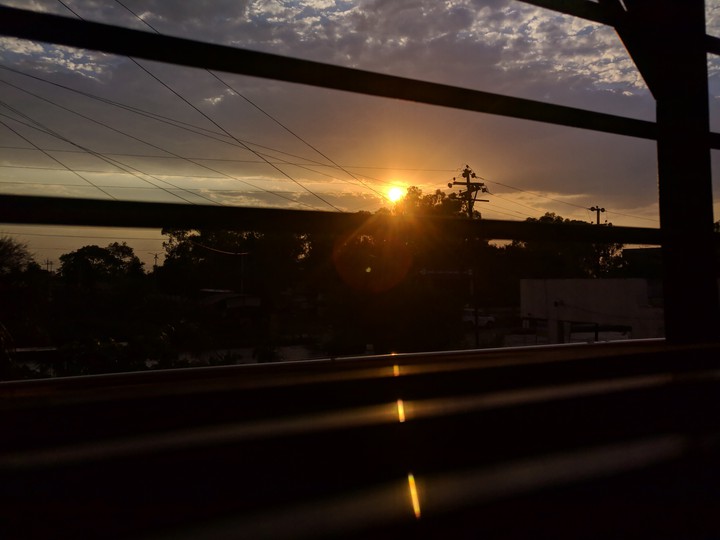 sun set view