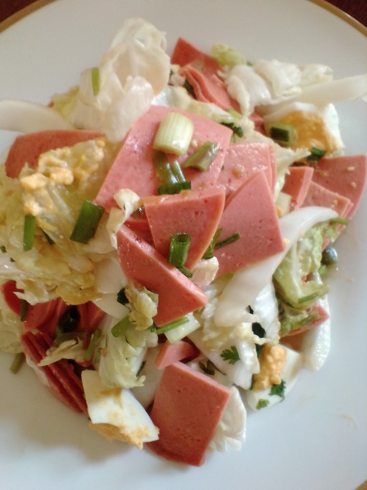 Menu: Bologna Salad