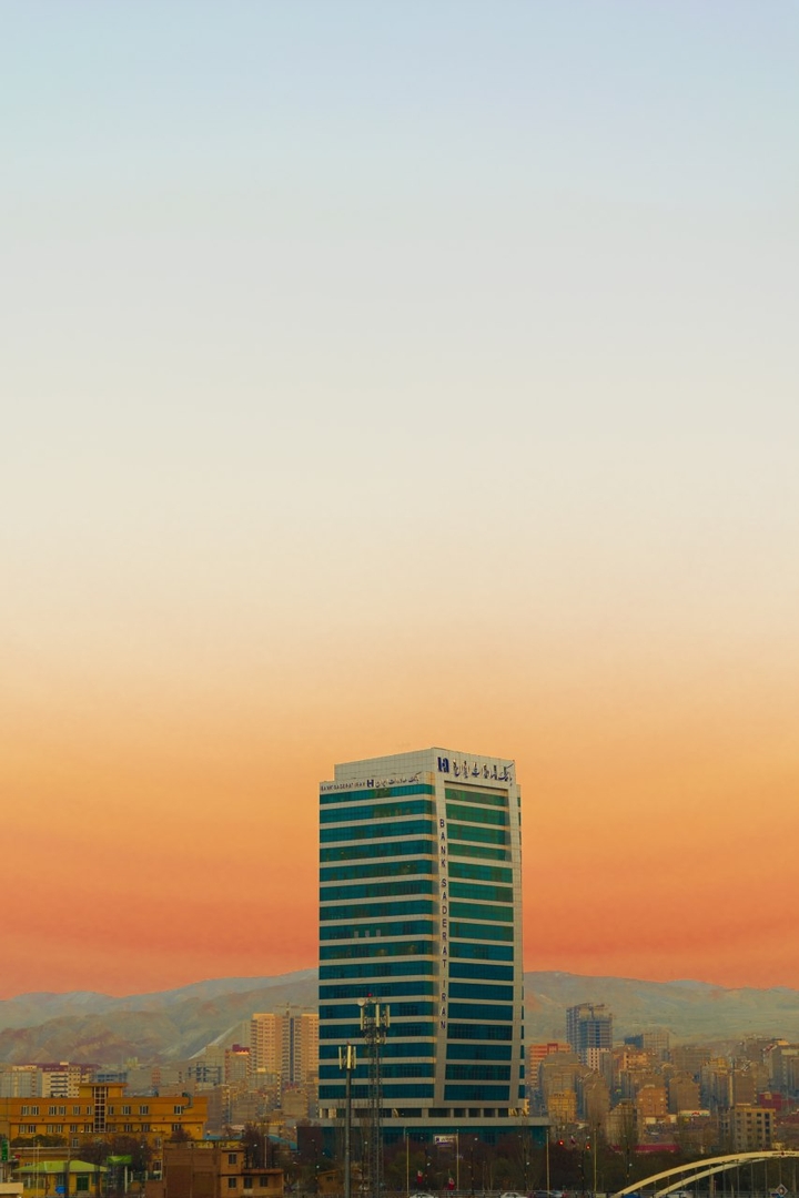 Sunset of Tabriz