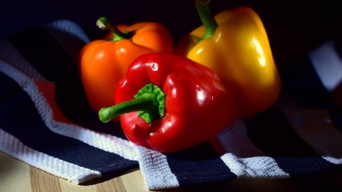 sfondi food, capsicum