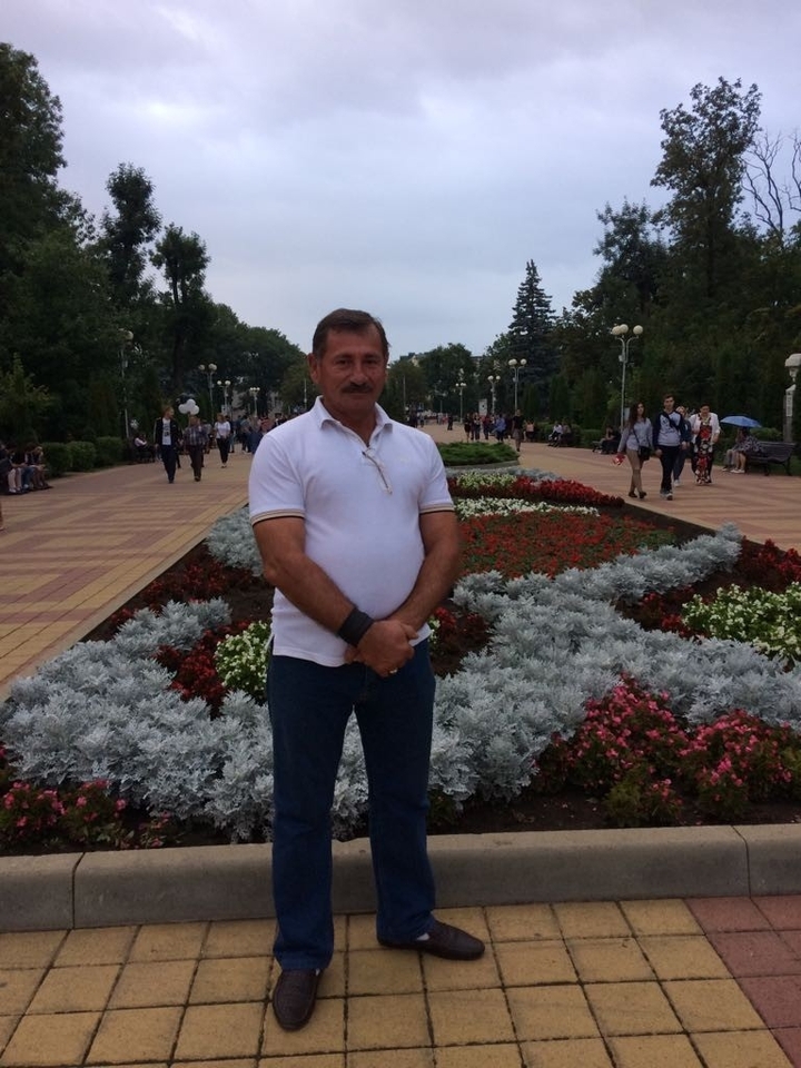 в парке