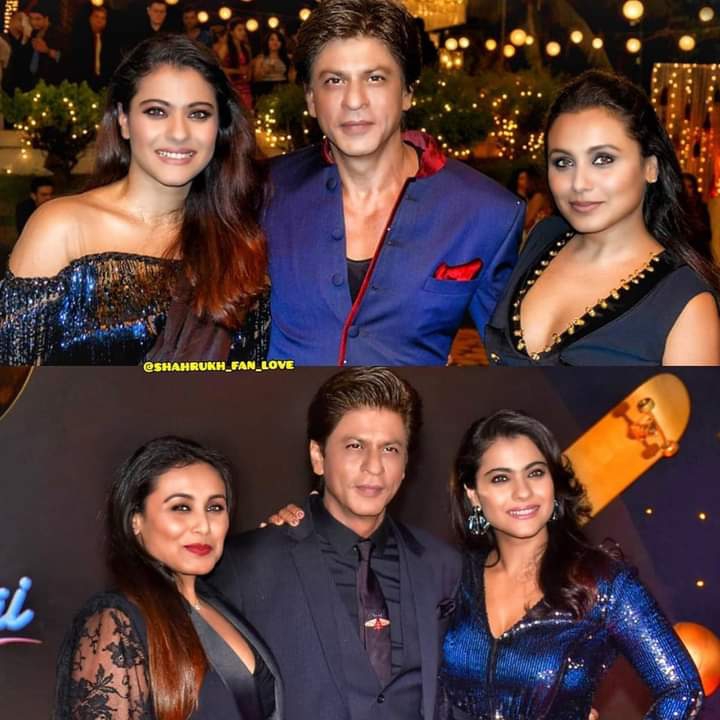 Rani Mukerji , Kajol und Shah Ruck Khan