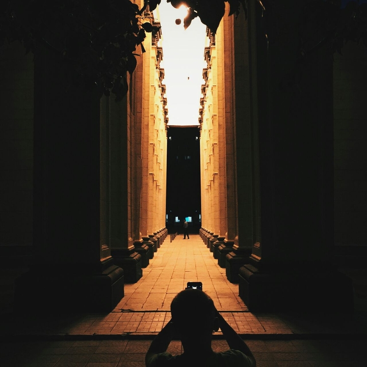 a talk with the dark