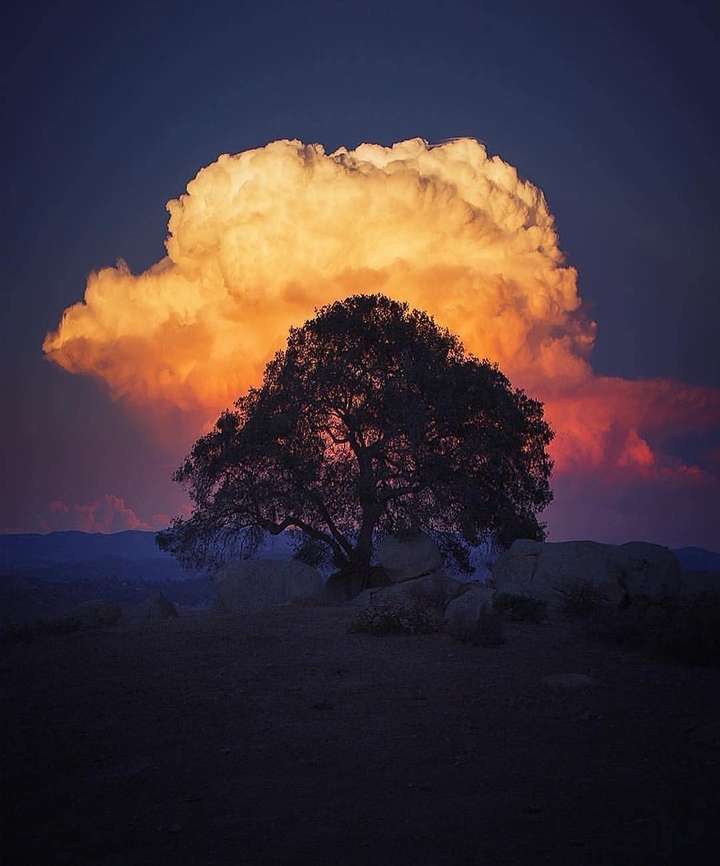 Fiery Clouds