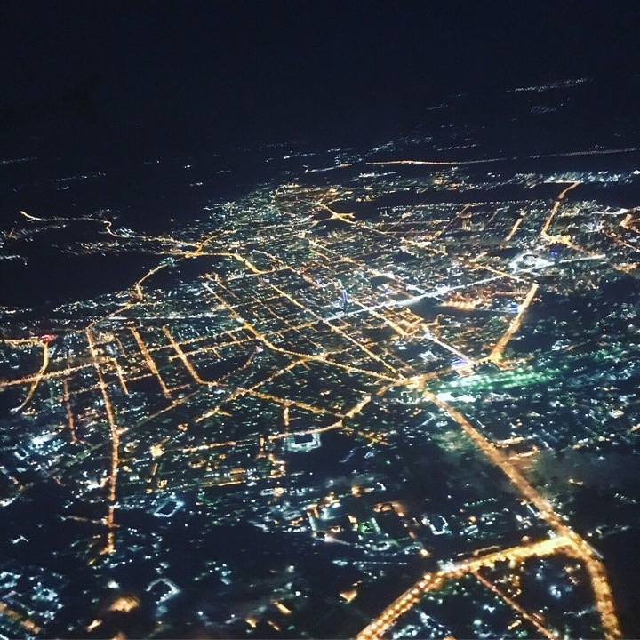 ночной Екатеринбург