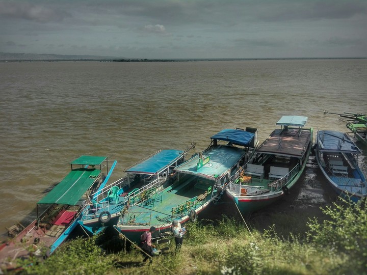 boats in Myanmar