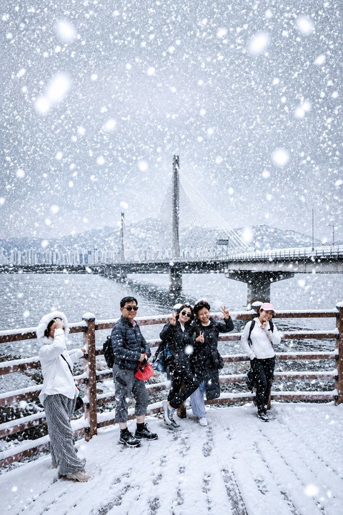 ταπετσαρίες Bridge, winter