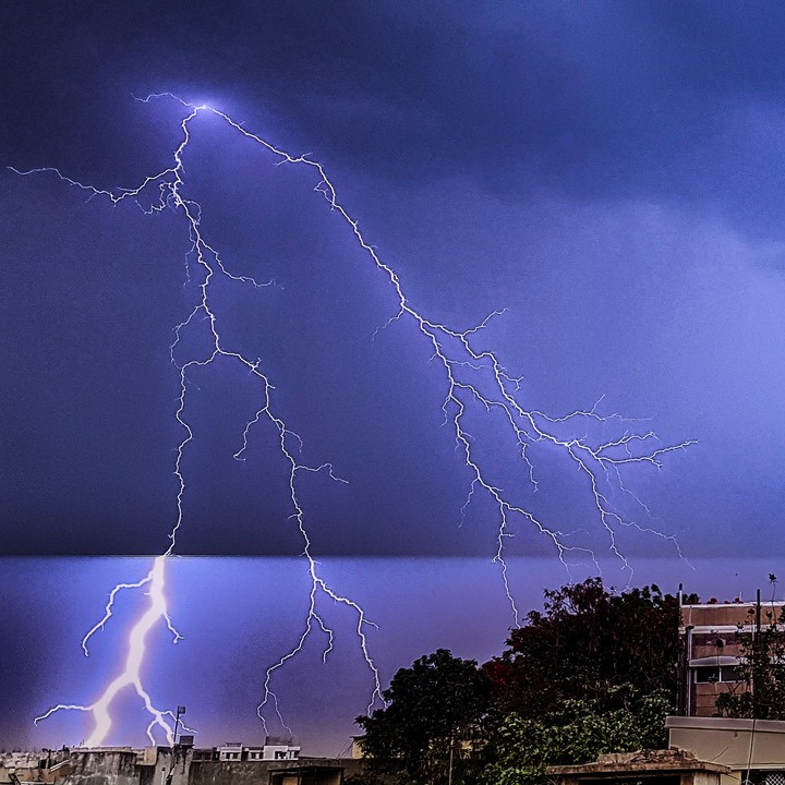 thunder and lightning