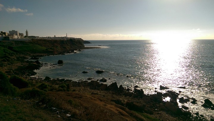 far away