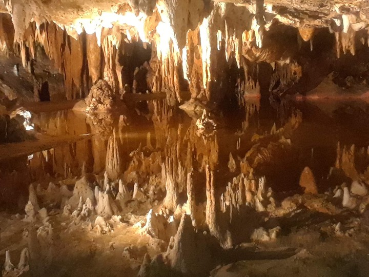stalagmites