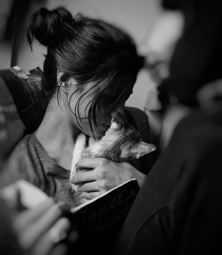 cat and me