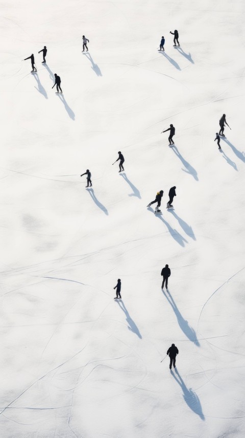 skiing, walking háttérképek