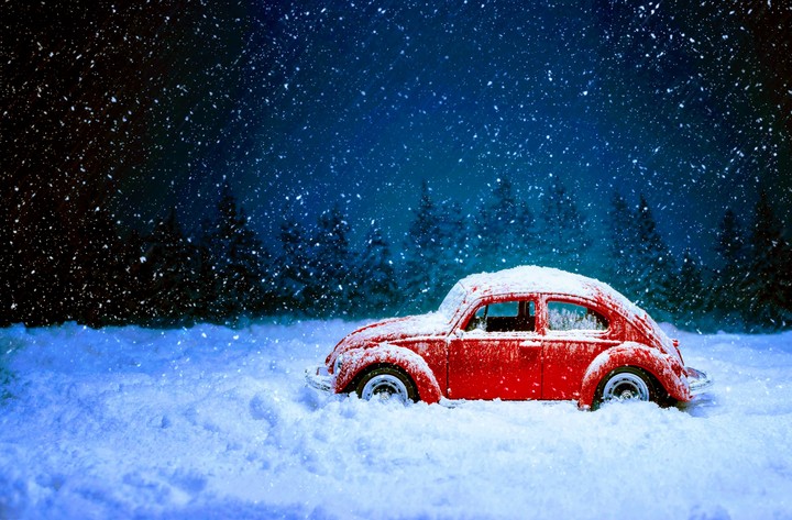 snow car