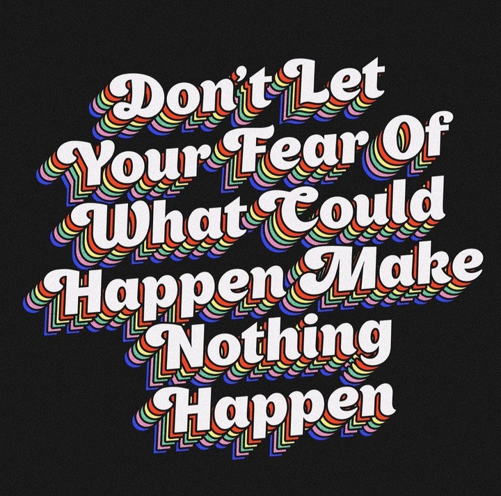 fear don't let nothing happen
