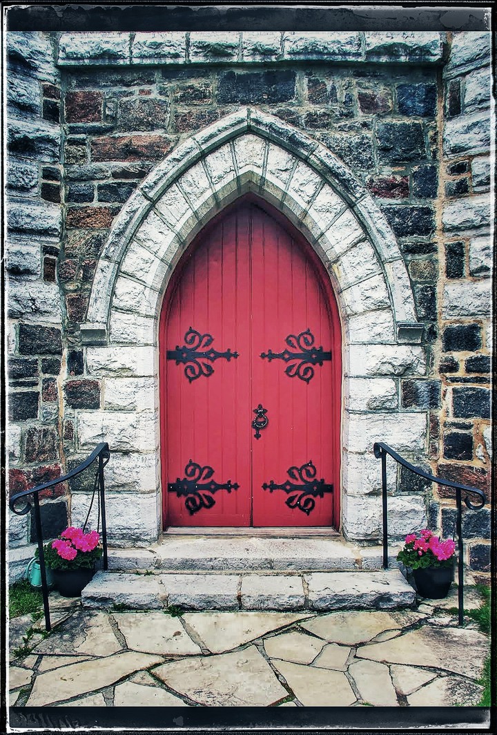 church door
