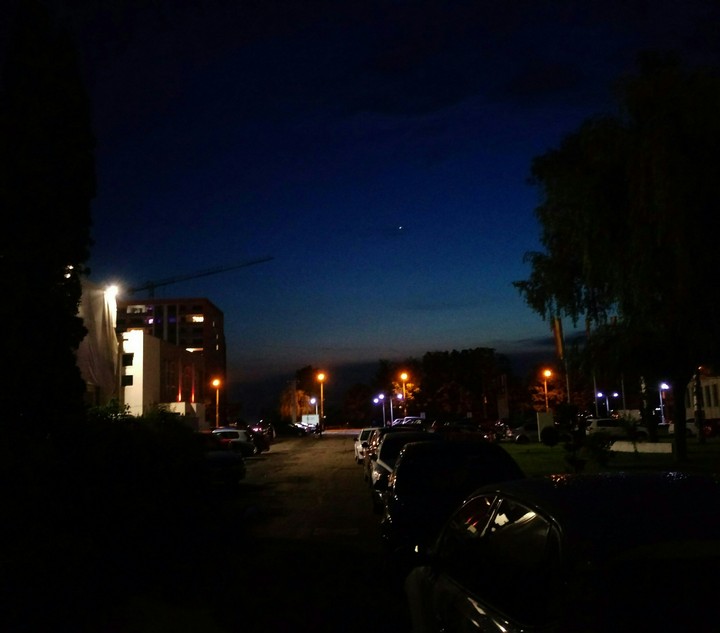 After the sunset.