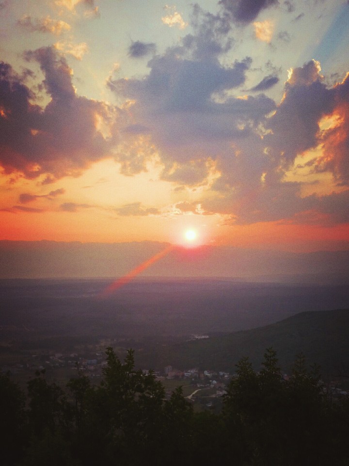Sun raise.