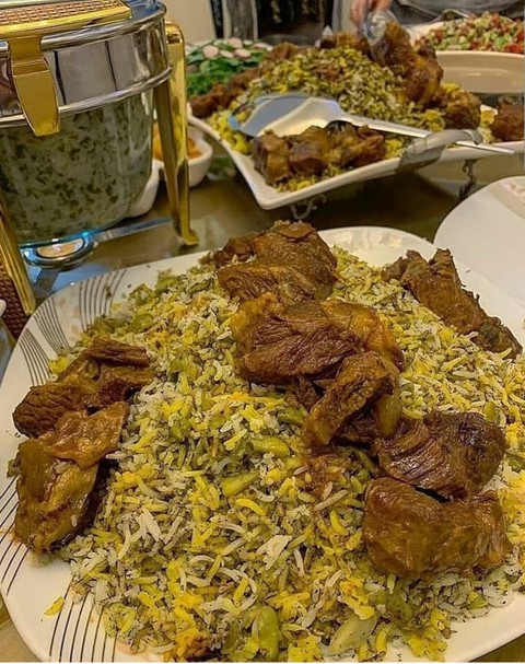 ⚪❤ Iranian food # Dener celebrte birthday ✔