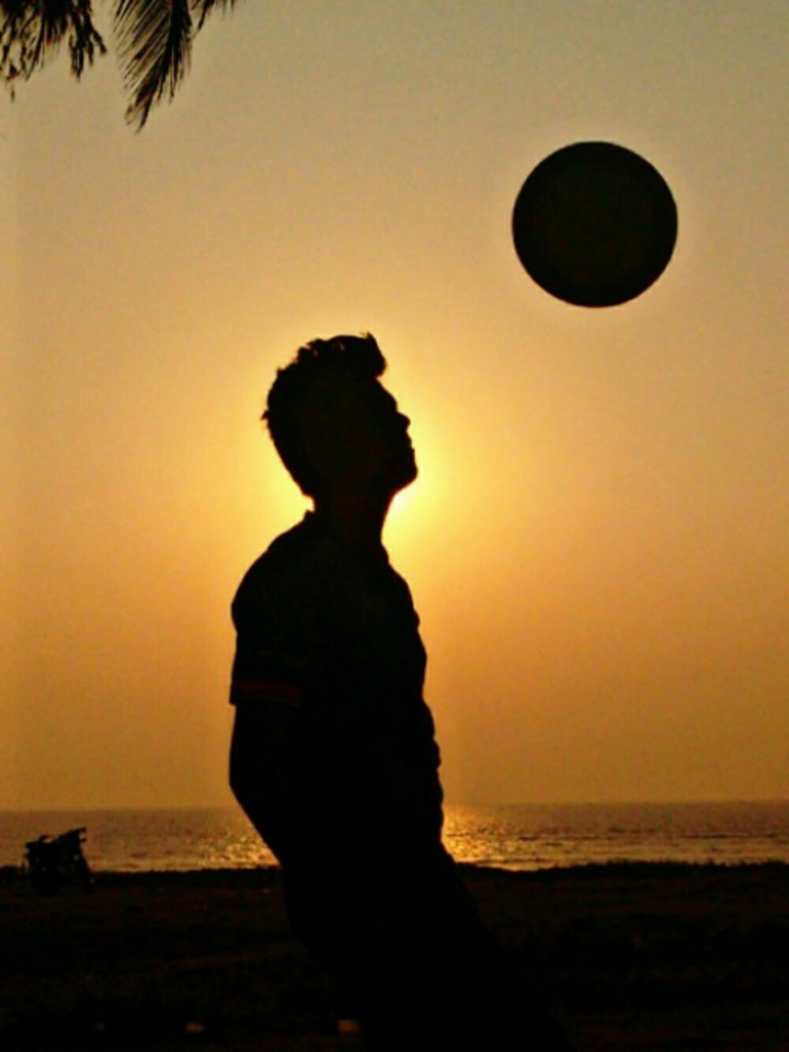 Football player...