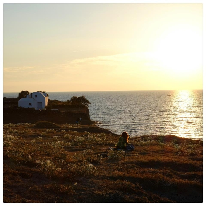 Santorini, sunset