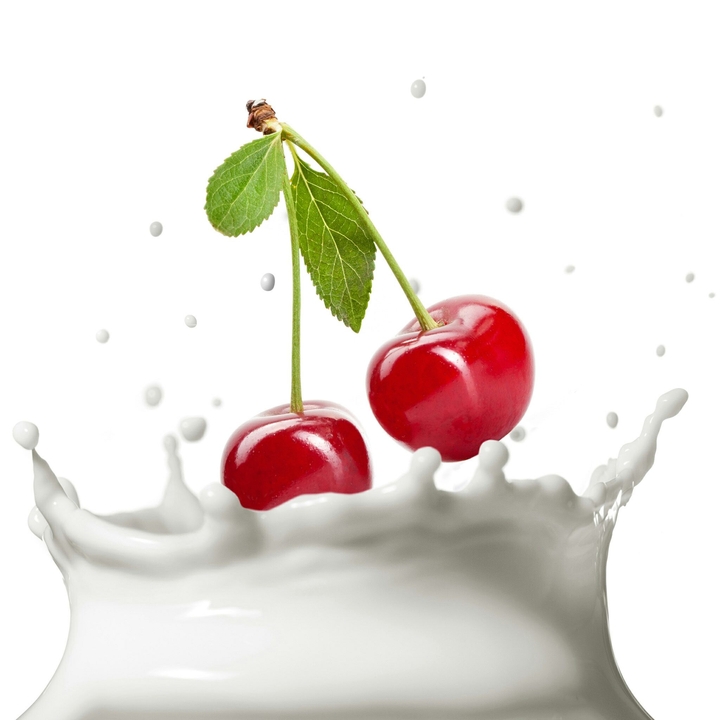 cherry milk