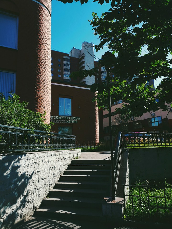 Steps in sky